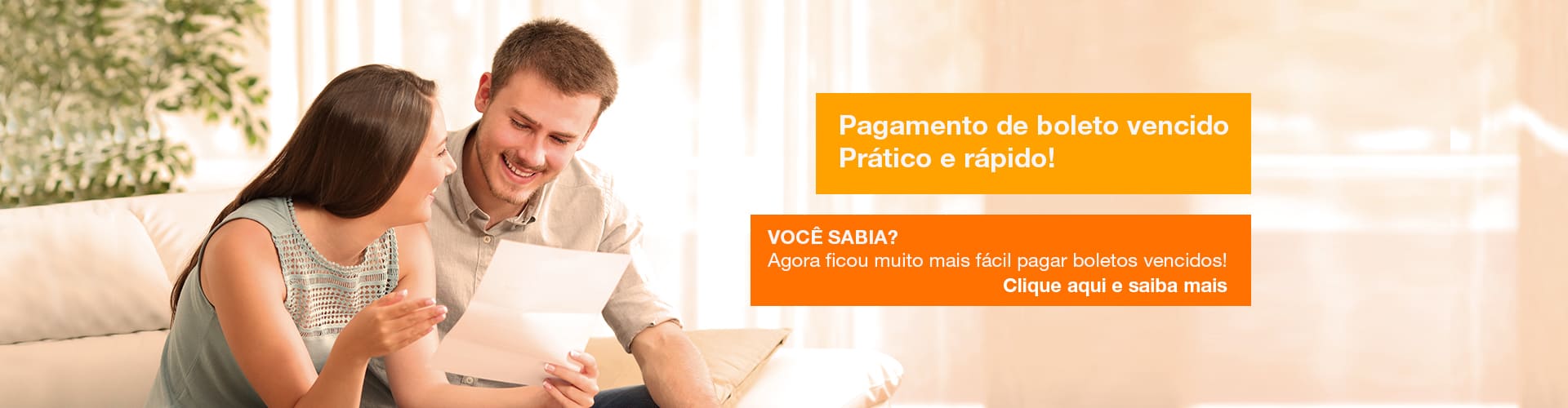 Agora ficou mais fácil pagar boletos vencidos. Clique aqui e saiba mais!